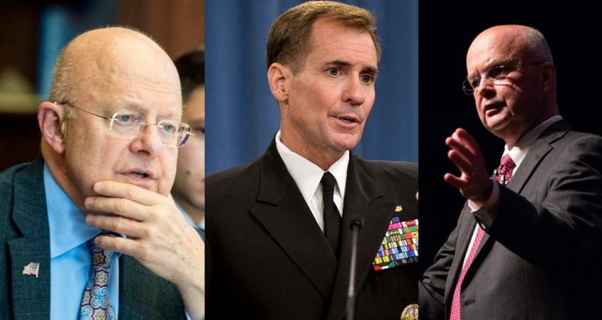 cia pentagon media clapper hayden cnn nbc