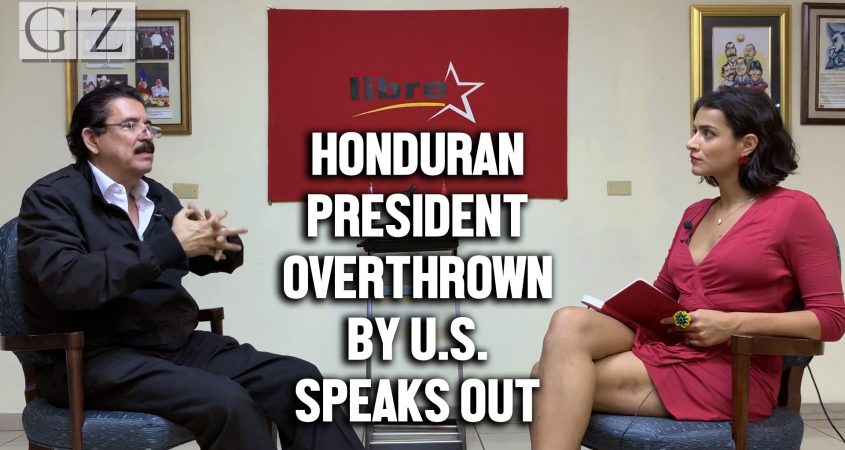 manuel zelaya interview honduras coup