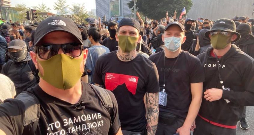 Ukrainian Nazis in Hong Kong Victory or Valhalla