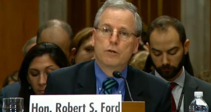 Robert Ford Syria regime change rebels