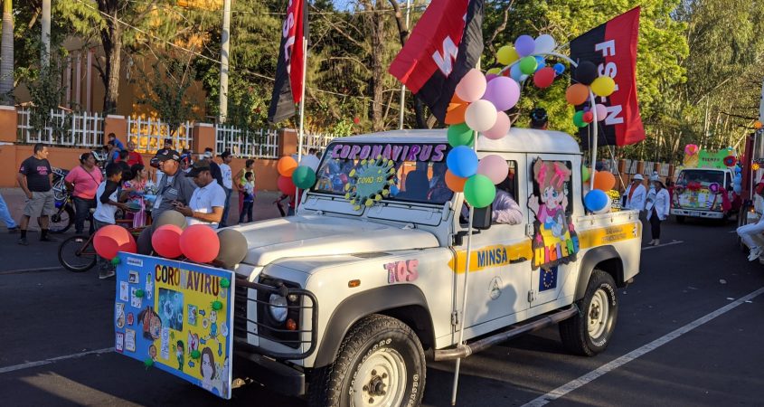 Nicaragua coronavirus march regime change