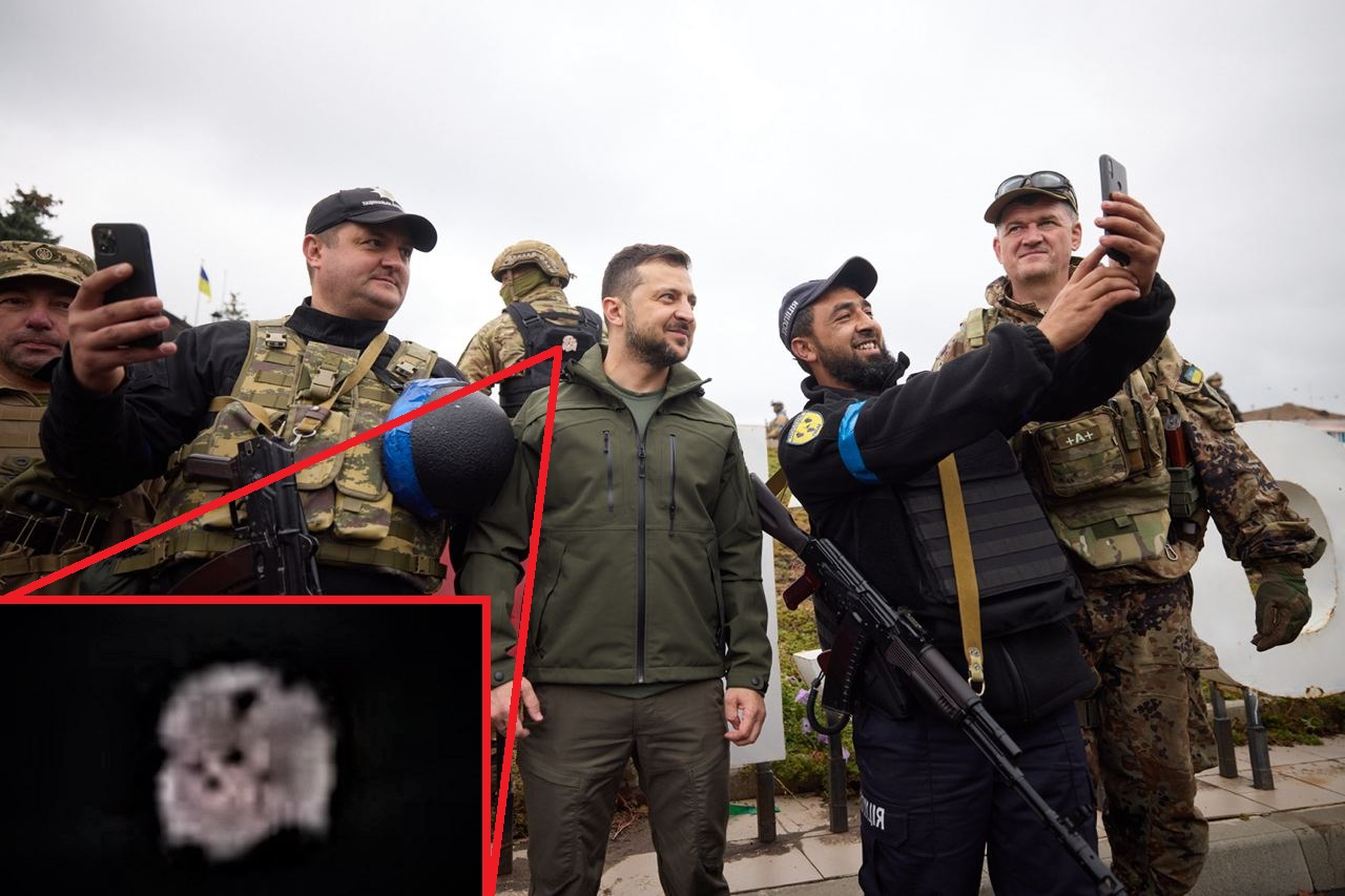 Zelensky quietly deletes photo of his bodyguard’s pro-Hitler patch